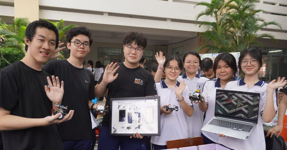 Bạn trẻ TPHCM sáng tạo, trải nghiệm khoa học tại ngày hội 'Tự hào là Học sinh 3 tốt'