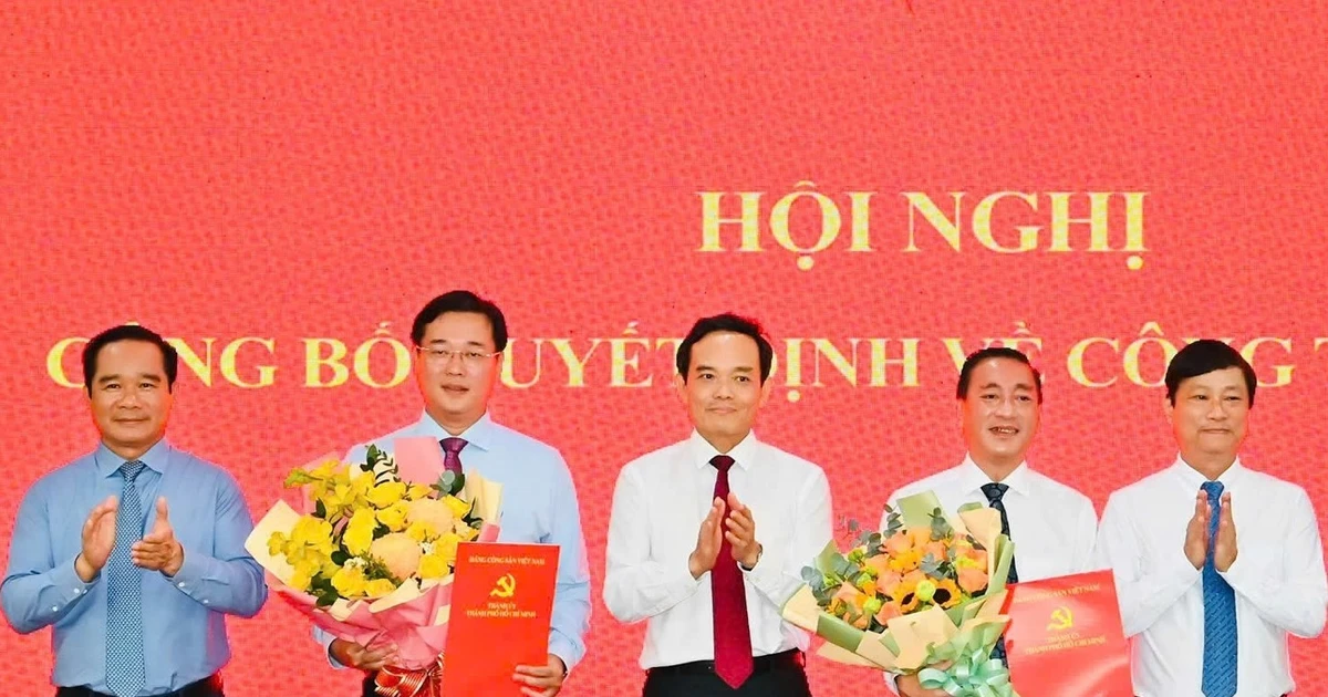 Ông Lê Quốc Phong giữ chức Bí thư Đảng ủy các cơ quan Đảng TPHCM