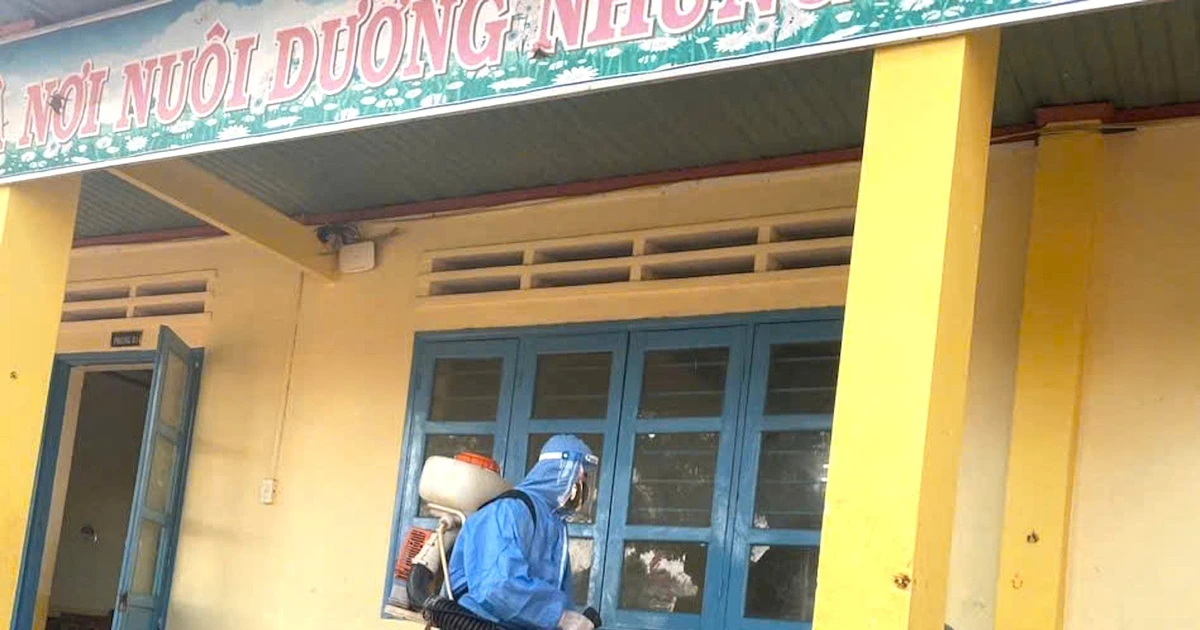 Nhiều học sinh một trường tiểu học ở Đắk Lắk mắc quai bị