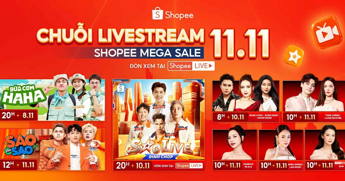 Shopee Mega Sale 11.11: Thúc đẩy tiêu dùng và đồng hành cùng nhà bán hàng tăng tốc cuối năm