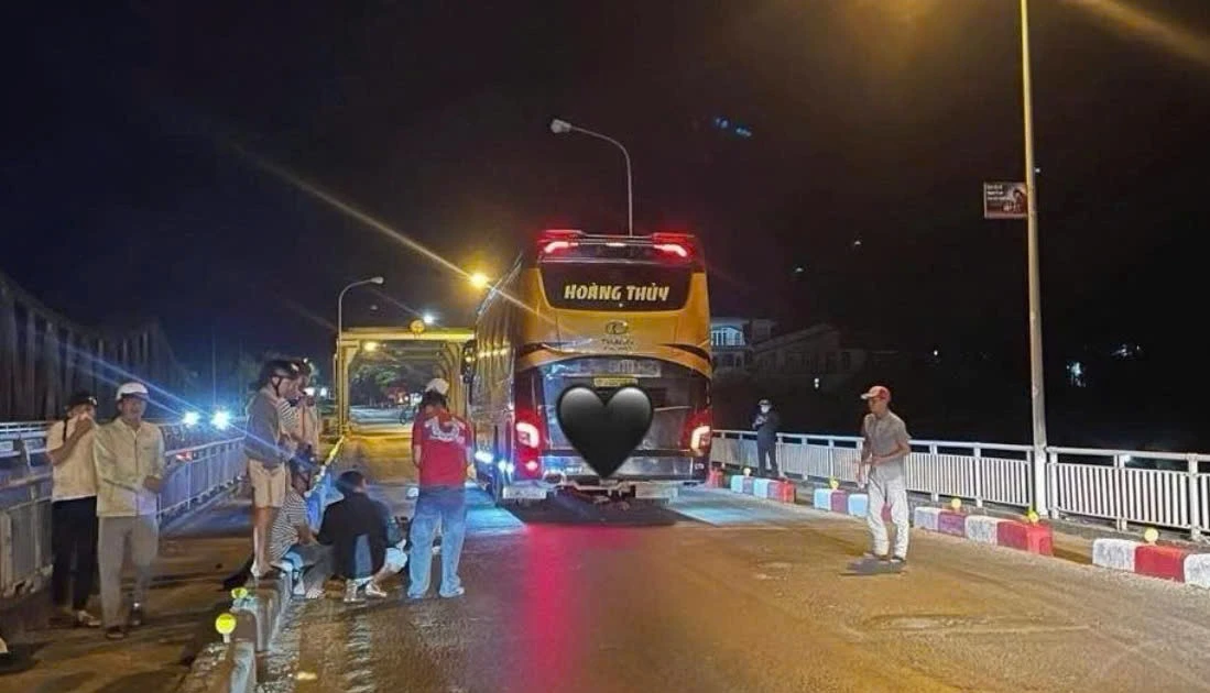 Gặp nạn trong đêm, nam thanh niên tử vong dưới bánh xe khách
