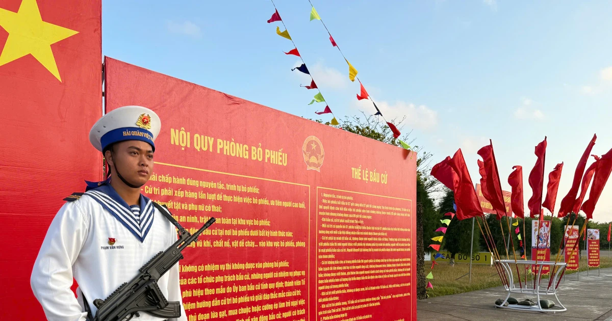 Hoàn tất công tác chuẩn bị 'Ngày hội non sông' tại Trường Sa