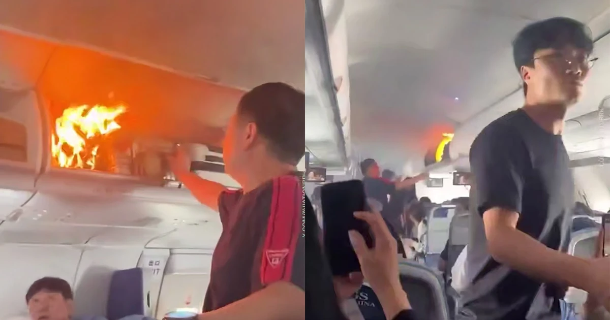 Máy bay Trung Quốc hạ cánh khẩn cấp