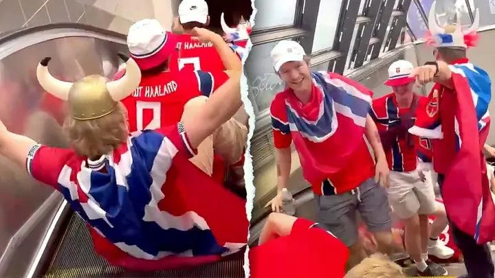 Lạ mắt màn cổ vũ của cổ động viên Na Uy tại World Cup