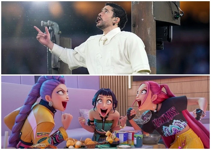 Bad Bunny và K-Pop Demon Hunters thống trị 'Billboard Hot 100'