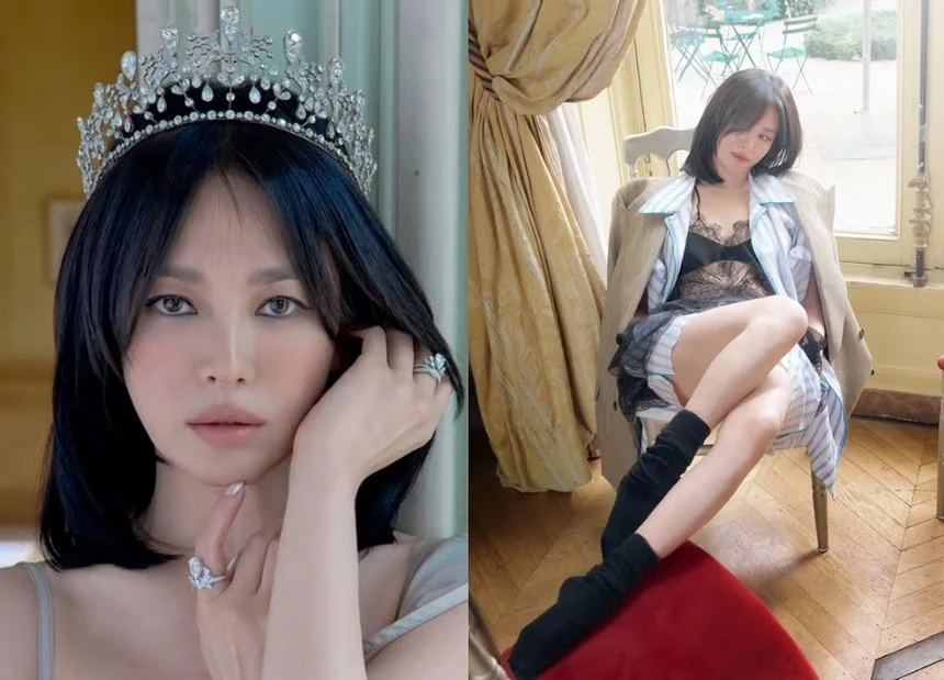 Không thể cưỡng lại trước một Song Hye Kyo 'táo bạo và quyến rũ'
