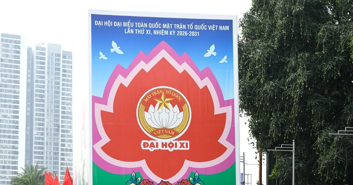 Hà Nội rực rỡ cờ hoa chào mừng Đại hội MTTQ Việt Nam lần thứ XI