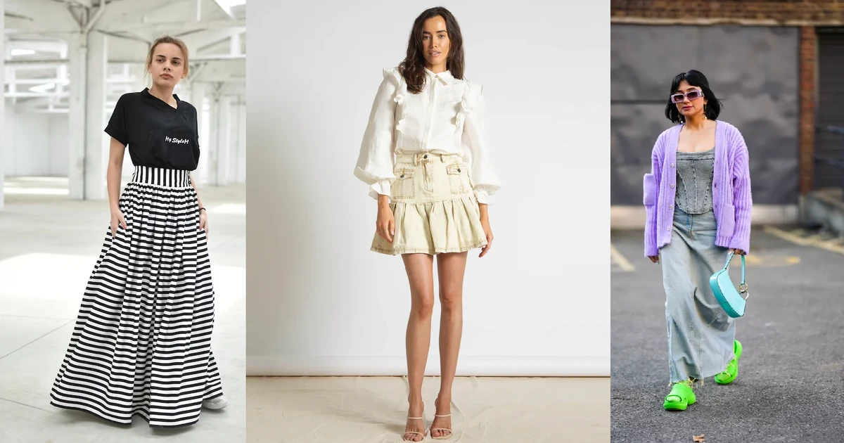 3 kiểu chân váy được yêu thích và chiếc áo vừa đối nghịch vừa phù hợp nhất
