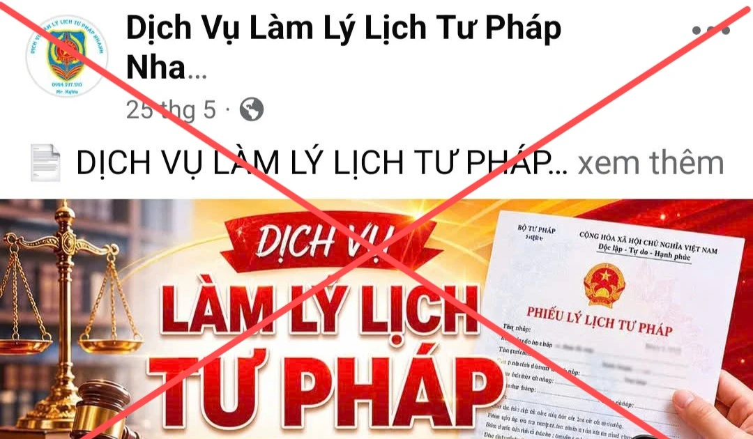 Những thủ đoạn lừa đảo cấp phiếu lý lịch tư pháp khiến người dân dễ sập bẫy