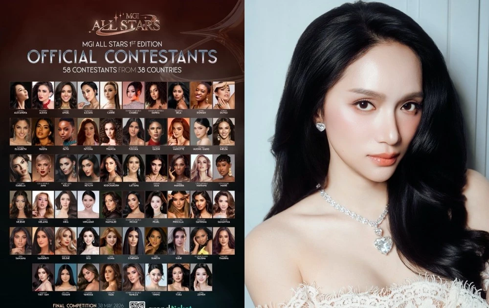 MGI All Stars chốt danh sách 58 người đẹp dự thi, giải thưởng trị giá bao nhiêu?