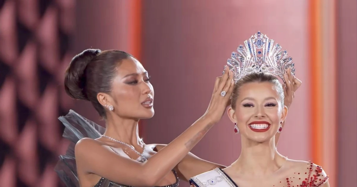 Người đẹp Mỹ giành vương miện Miss Cosmo 2025, sở hữu nhan sắc chuẩn Hoàn vũ