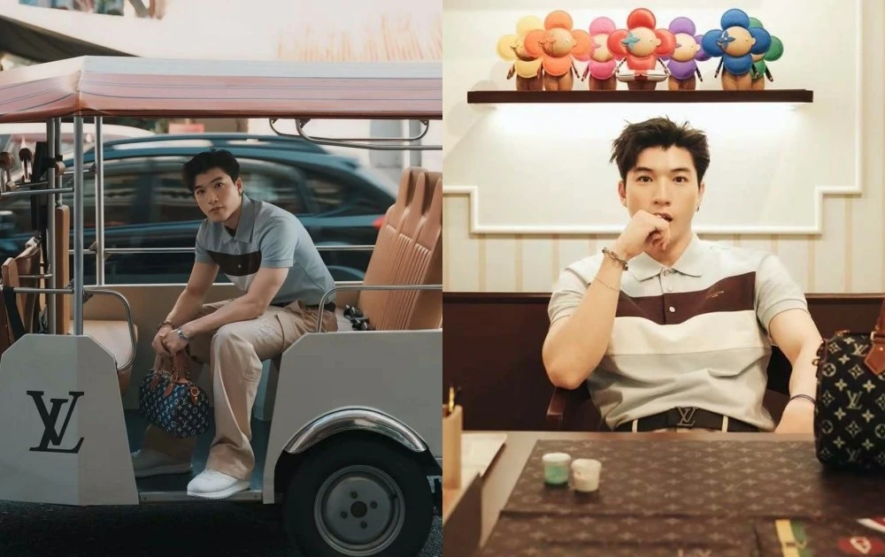 HIEUTHUHAI xuất hiện tại Bangkok, tham gia hoạt động kỷ niệm đặc biệt của LV