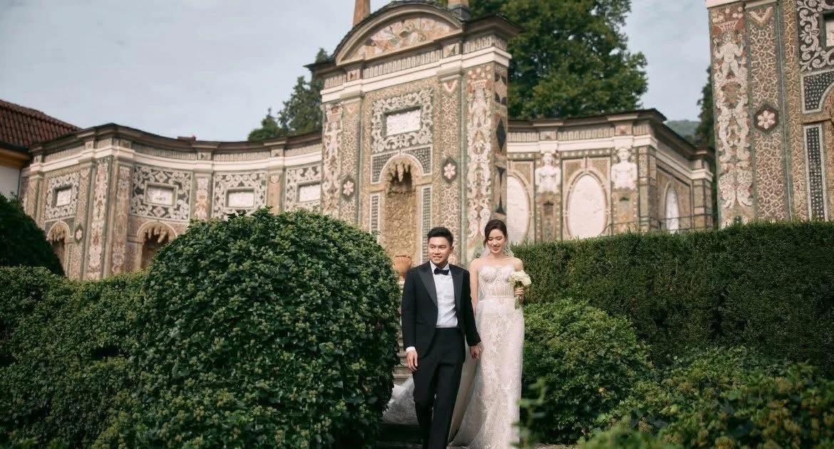 Loạt ảnh cưới chụp ở châu Âu lần đầu được công bố của Hoa hậu Đỗ Thị Hà