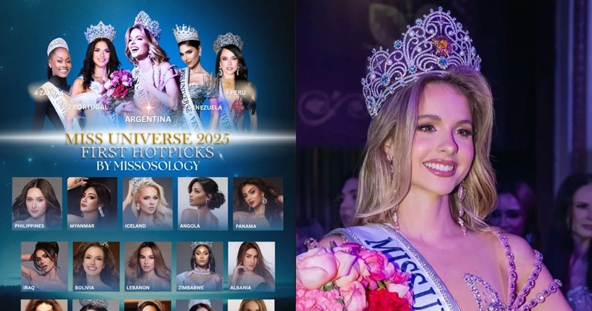 Missosology tung BXH đánh giá đầu tiên cho Miss Universe 2025, người đẹp đứng đầu là ai?