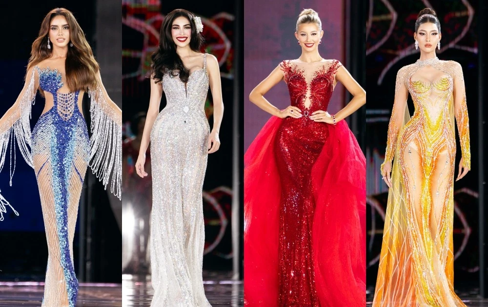 Ngắm nhan sắc Top 10 Miss Cosmo 2025 đẹp lộng lẫy trong trang phục dạ hội