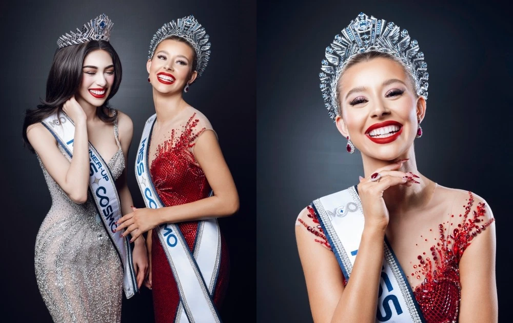 Hai nàng hậu Gen Z của Miss Cosmo 2025: Tân Hoa hậu có tính cách "tẻn tẻn"