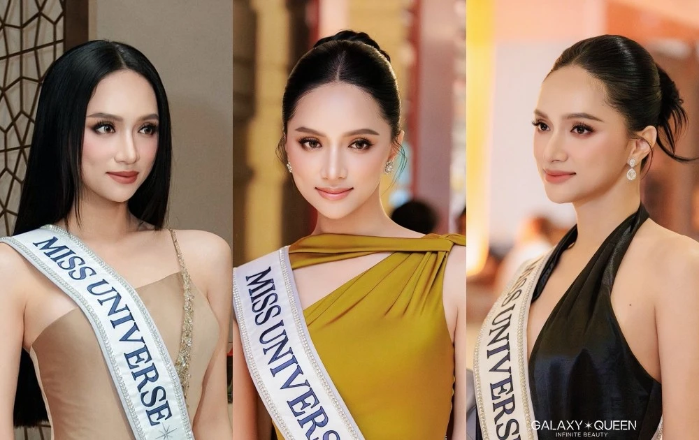 Loạt trang phục đơn giản mà sang trọng của Hương Giang tại Miss Universe 2025