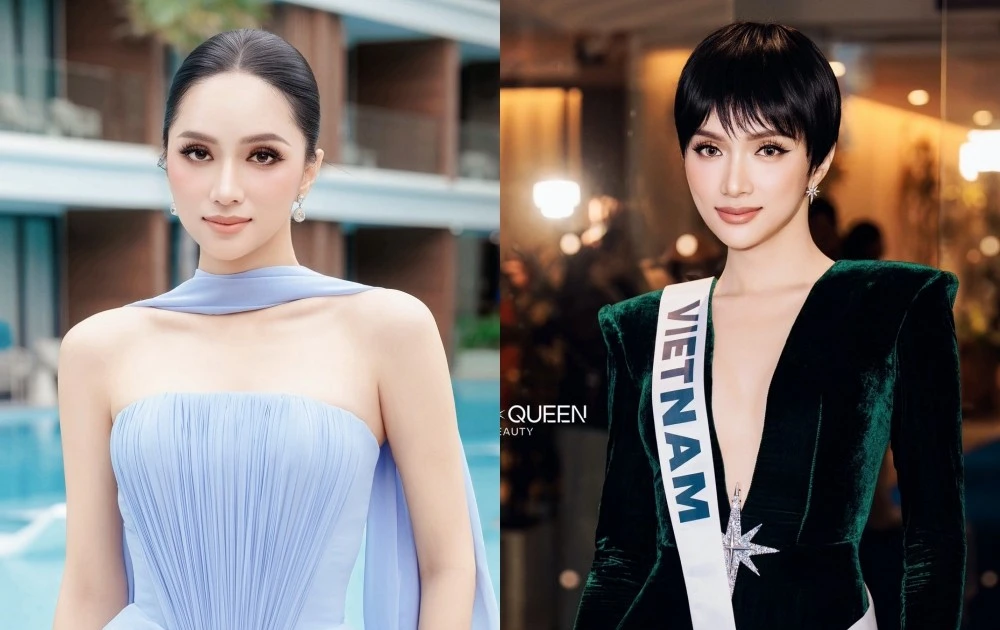 Miss Universe 2025: Hoa hậu Hương Giang bất ngờ xuất hiện với mái tóc tém
