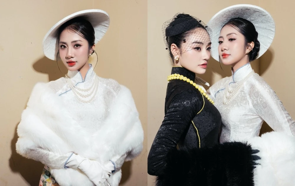 Hoa hậu Hà Trúc Linh lần đầu chung khung hình với Hoa hậu Yến Nhi