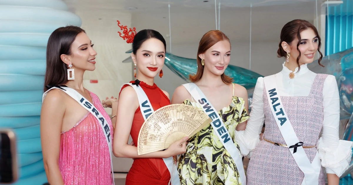 Miss Universe 2025: Hoa hậu Hương Giang "bung lụa" với loạt trang phục ấn tượng