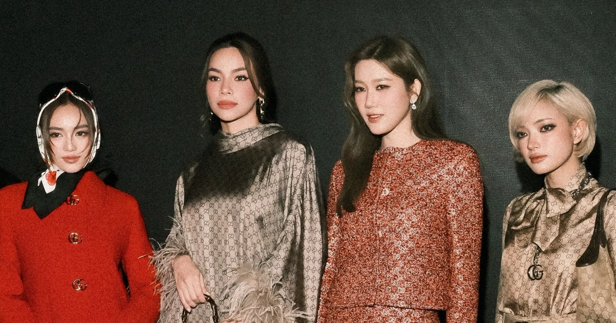 Hồ Ngọc Hà, Ninh Dương Lan Ngọc, Châu Bùi hội ngộ tại sự kiện thời trang xa xỉ