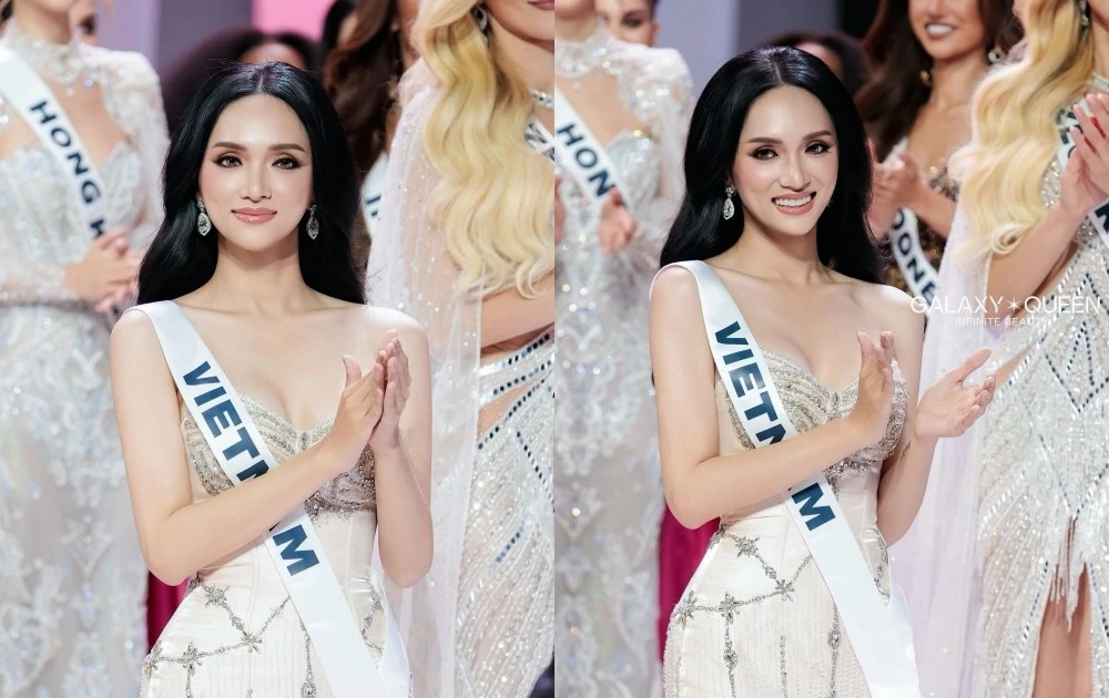 Hoa hậu Hương Giang thể hiện thế nào trong sự kiện ra mắt của Miss Universe 2025?