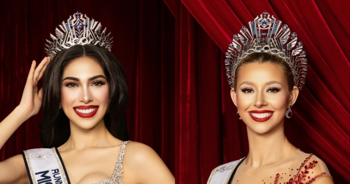 Top 2 Miss Cosmo 2025 ghi dấu ấn nhan sắc trong bộ ảnh Cosmo Family