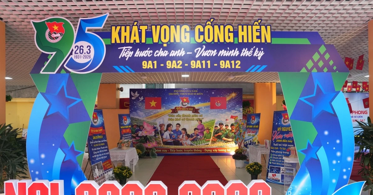 Ngày hội Tiến bước lên Đoàn, lan tỏa nhiệt huyết tuổi trẻ của trường THCS Ngô Sĩ Liên