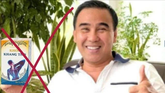 Thuốc trị viêm phổi dùng hình ảnh Quyền Linh quảng cáo chưa được cấp phép lưu hành