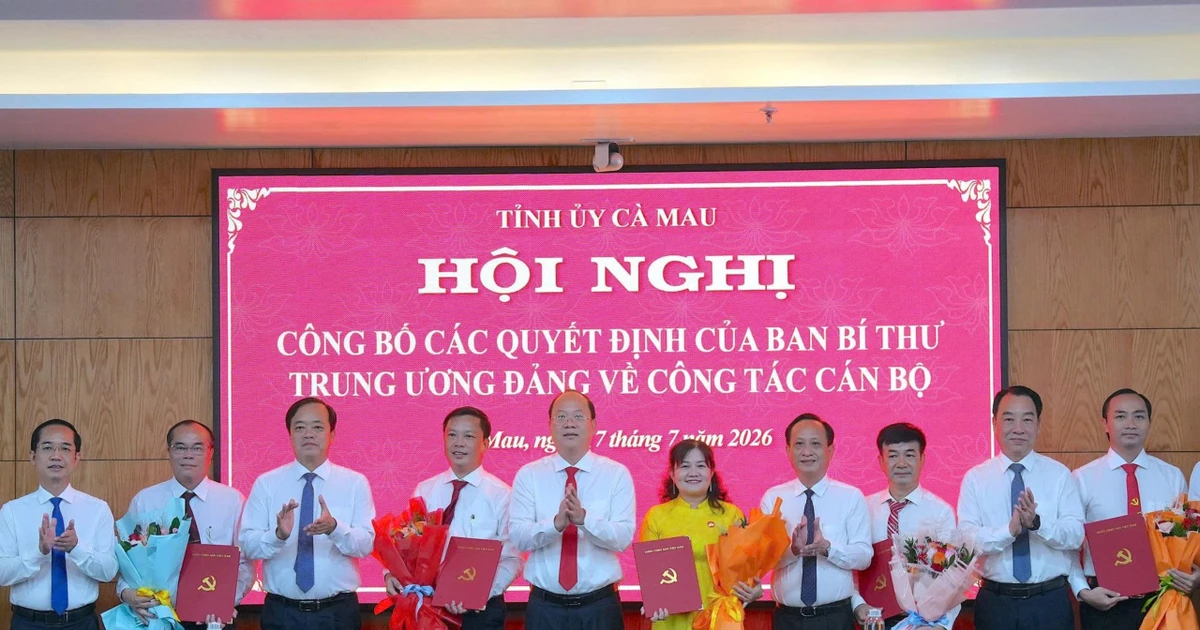 Ban Bí thư chỉ định 9 nhân sự tham gia Ban Chấp hành Đảng bộ tỉnh Cà Mau