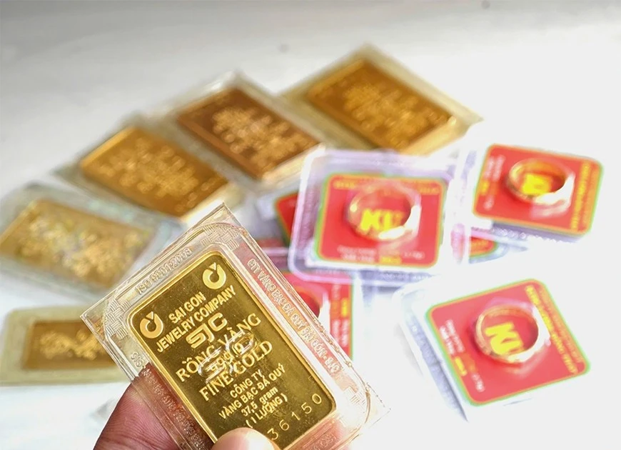 Giá vàng giảm hơn 12 triệu trong 2 ngày