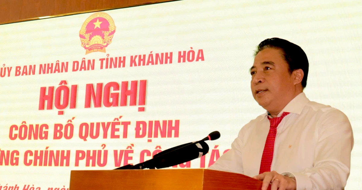 Công bố quyết định của Thủ tướng Chính phủ về công tác cán bộ