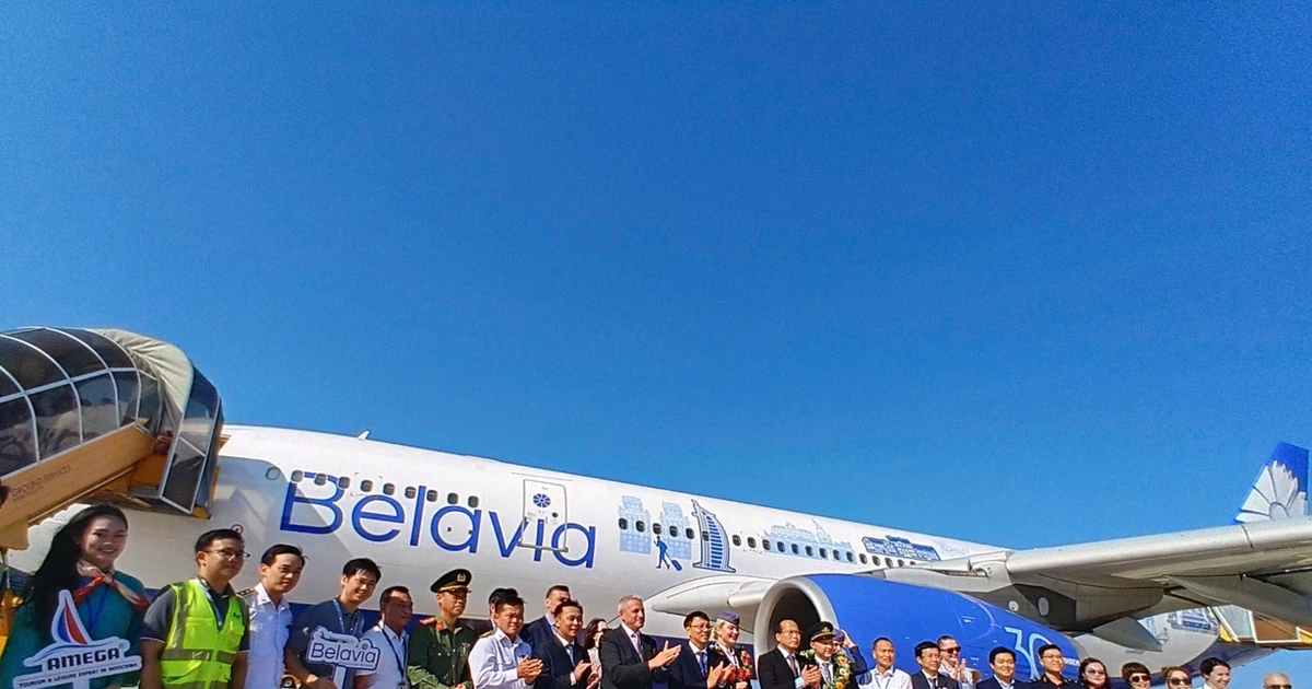 Chuyến bay thẳng đầu tiên từ Belarus đến Khánh Hòa