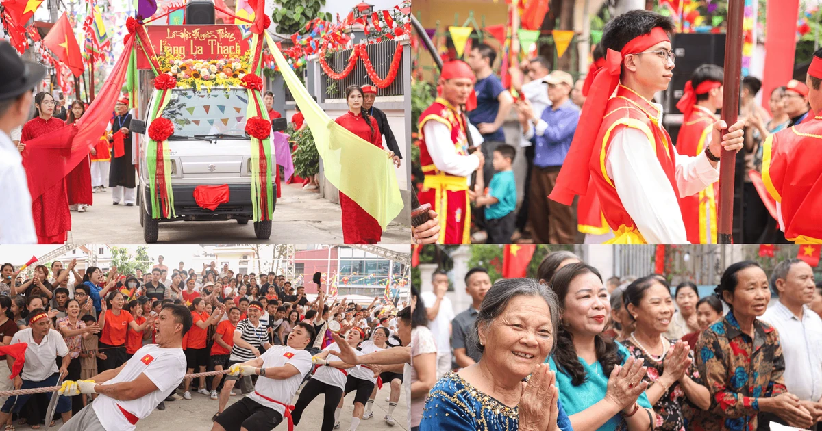 Lễ hội truyền thống làng La Thạch: Khi người trẻ xứng đáng với niềm tin của các bậc cao niên