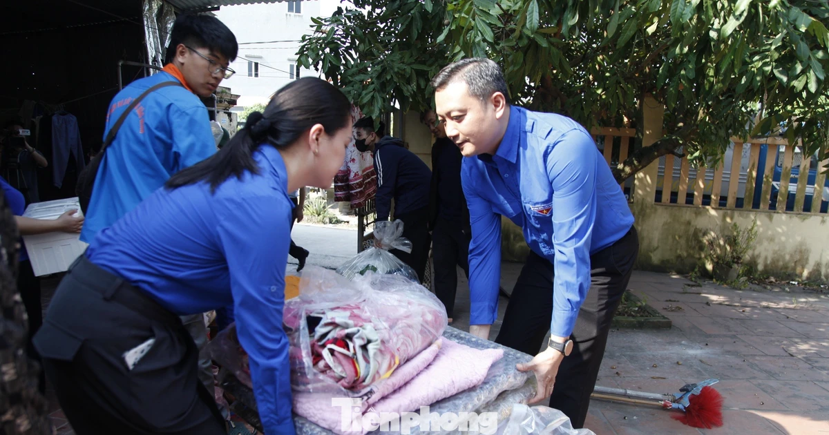 'Áo xanh' Bắc Ninh giúp người dân rời nhà, nhường đất làm sân bay Gia Bình