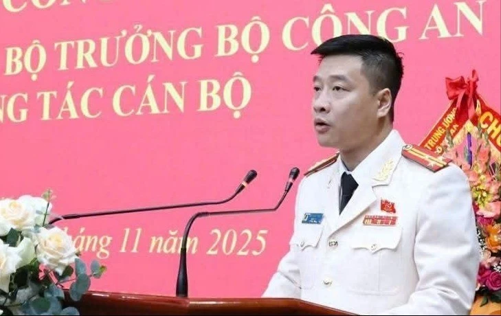 Thượng tá Vũ Thanh Tùng làm Giám đốc Công an tỉnh Lạng Sơn