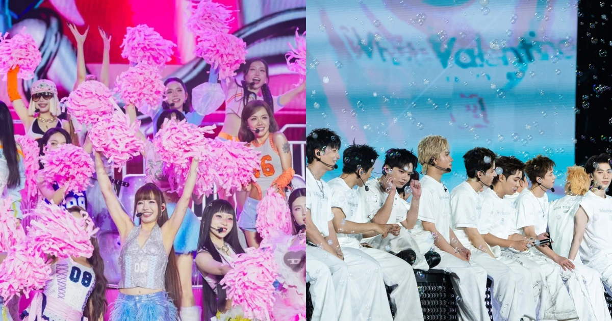 Fan "thắp nến" khi dàn Em Xinh và Anh Trai 2025 đồng loạt “khều” concert Day 3