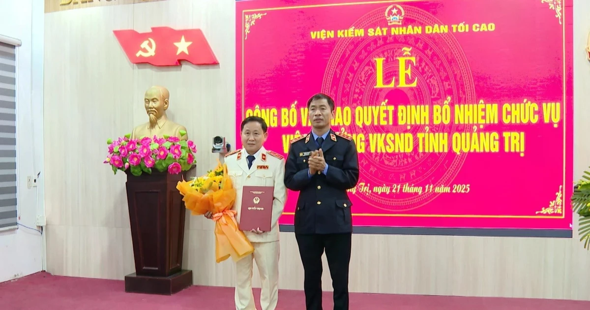 Viện KSND tỉnh Quảng Trị có Viện trưởng mới