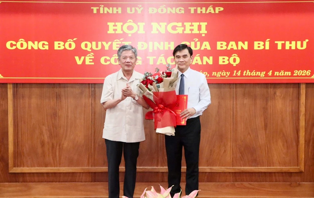 Ban Bí thư Trung ương Đảng chuẩn y nhân sự ở Đồng Tháp