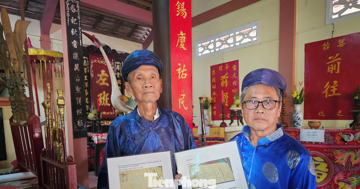 Ngôi đình có 2 sắc phong vua ban giữa sông Tiền