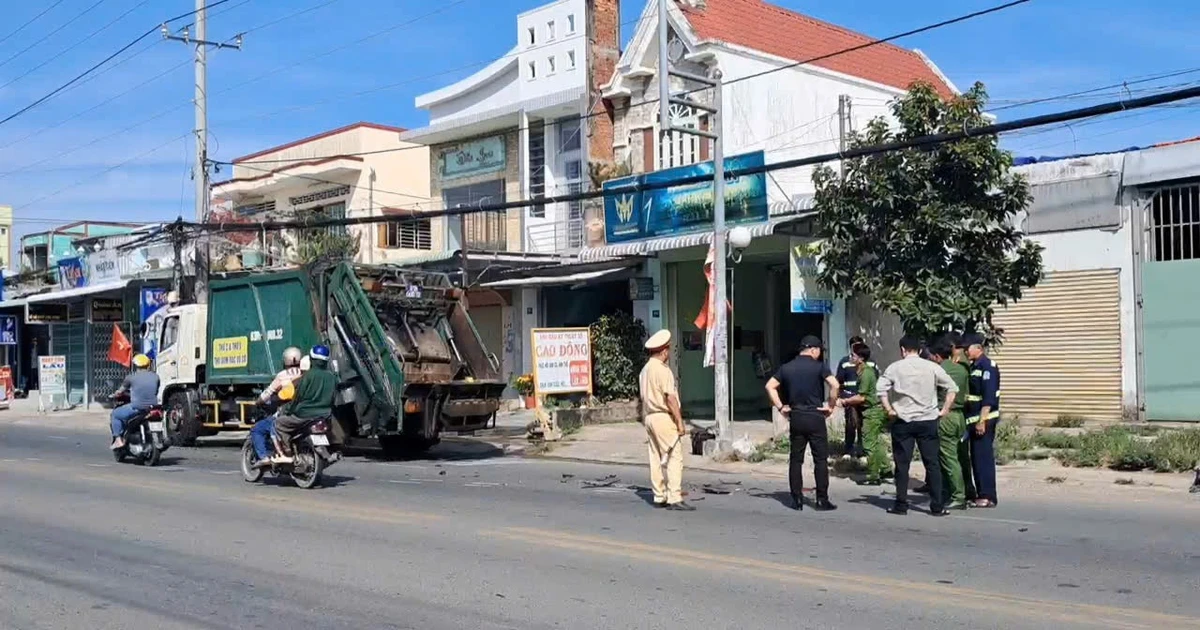 Tông vào đuôi xe rác lúc rạng sáng, nam thanh niên 22 tuổi tử vong