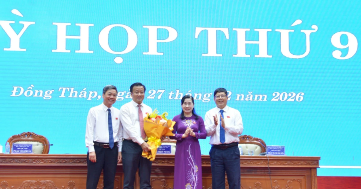 Bí thư phường Sa Đéc làm Phó Chủ tịch UBND tỉnh Đồng Tháp