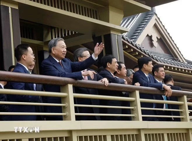 Tổng Bí thư, Chủ tịch nước Tô Lâm thăm Khu mới Hùng An của Trung Quốc