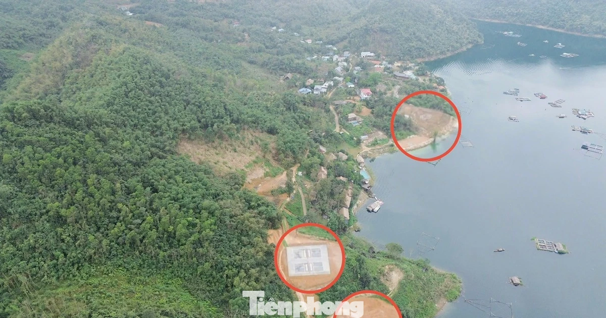 Chủ tịch tỉnh Phú Thọ yêu cầu kiểm tra, làm rõ vụ bạt núi, lấn hồ Hòa Bình