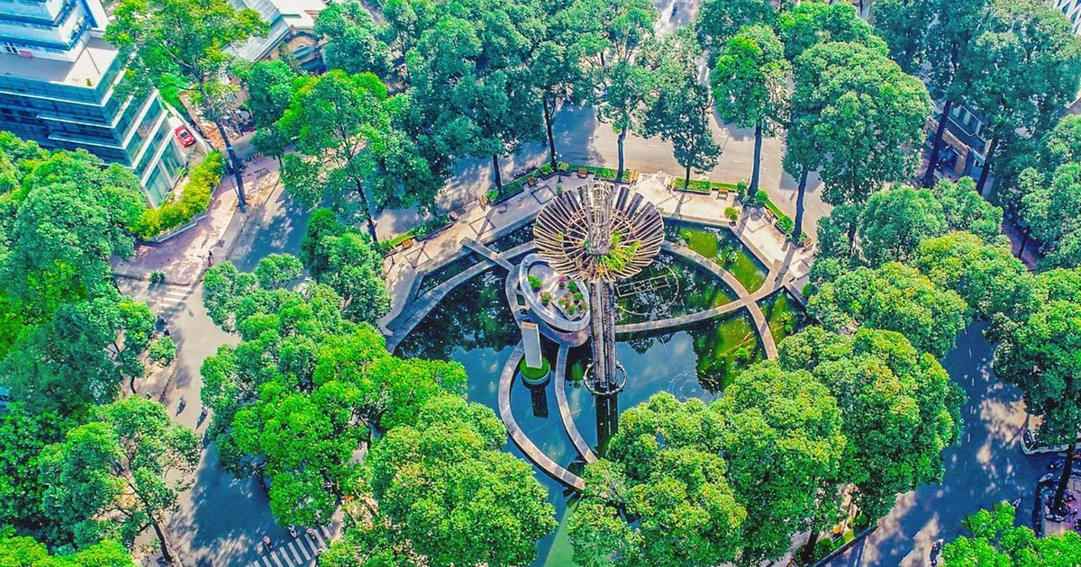 Khu vực Hồ Con Rùa được 'thay áo mới' | Báo điện tử Tiền Phong