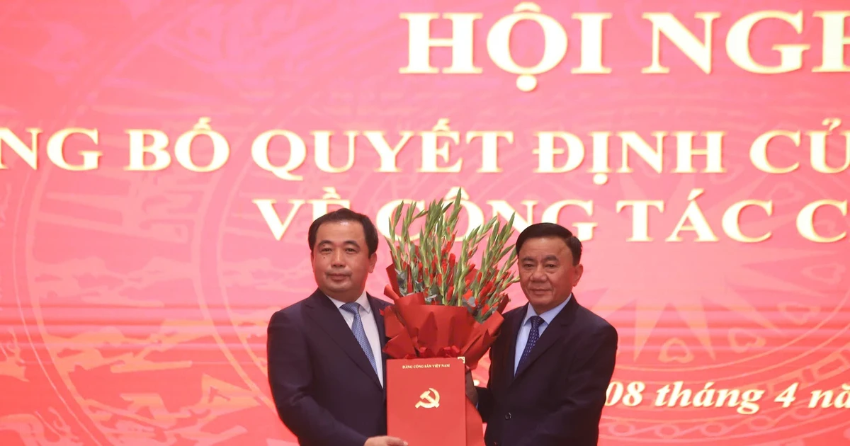 Ông Trần Đức Thắng giữ chức Bí thư Thành ủy Hà Nội