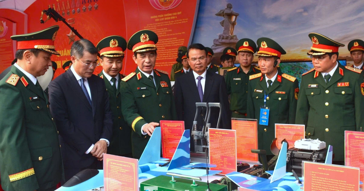 Thủ tướng Lê Minh Hưng: Quân khu 4 tiếp tục viết nên những trang sử hào hùng, bảo vệ vững chắc Tổ quốc