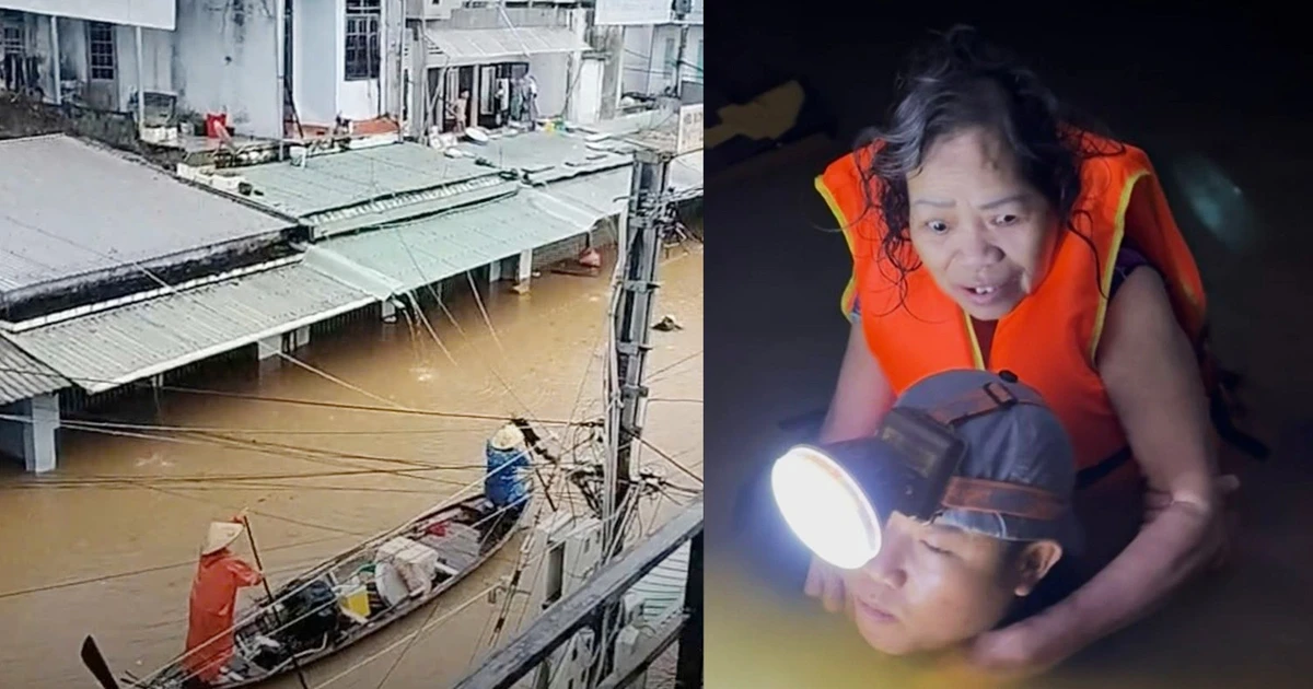 Sáng 28/10: Nước bủa vây hạ du Đà Nẵng, sạt lở khắp nơi ở miền núi