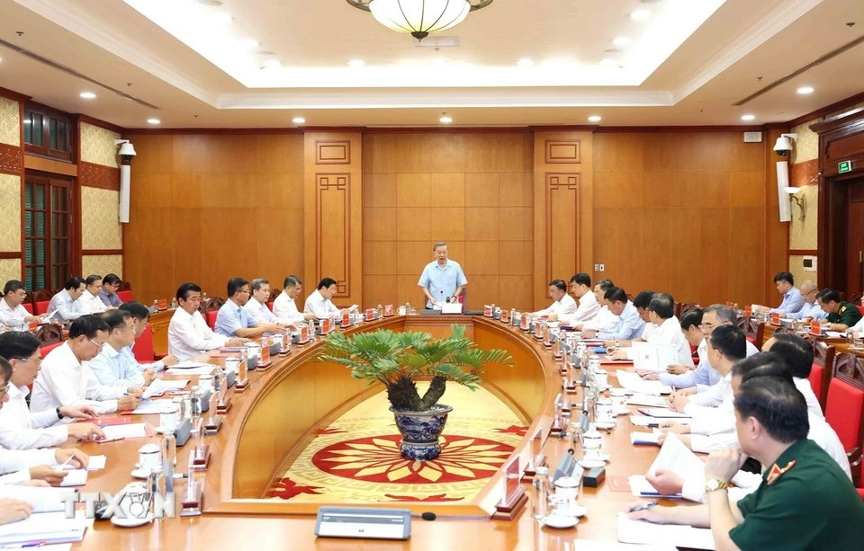 Tổng Bí thư Tô Lâm chủ trì họp Thường trực Ban Chỉ đạo Trung ương về phòng, chống tham nhũng
