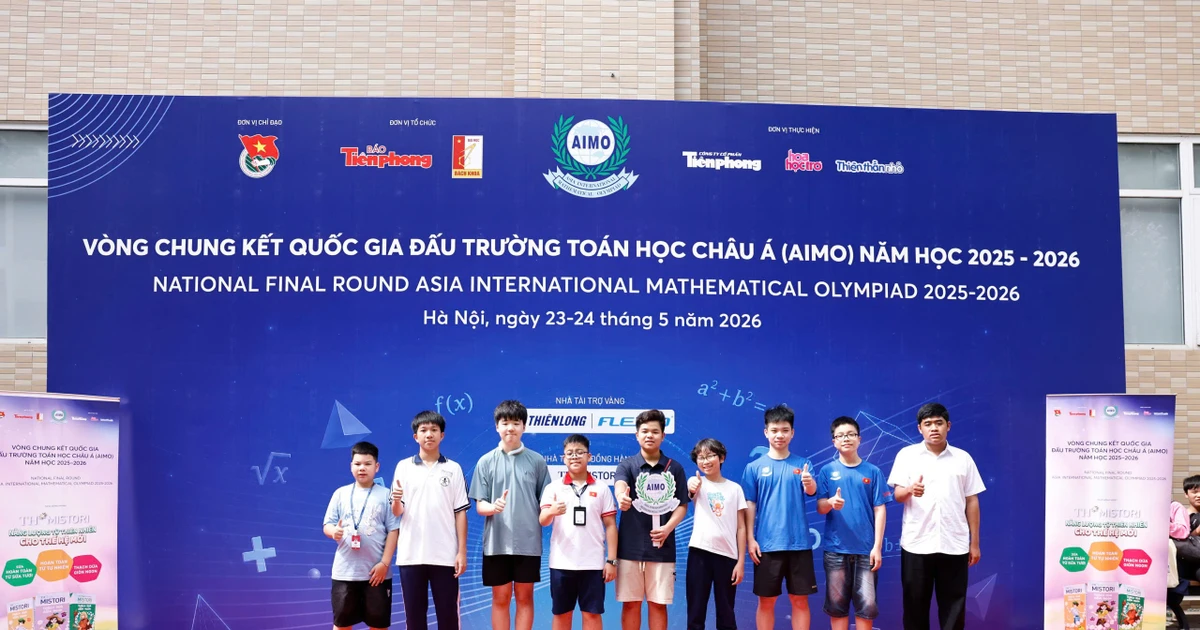 Huy chương Vàng quốc tế 2025 thử sức lần 2 tại sân chơi AIMO 2026